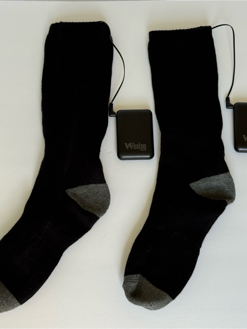 Rechargeable Heated Socks Weston NWOB 3 heat levels, lasts up to 8 hours unisex